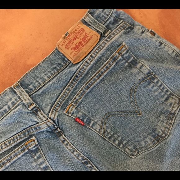 Levi's Denim - LEVI’S Relaxed Tapered 550 Straight Leg Jeans 14M